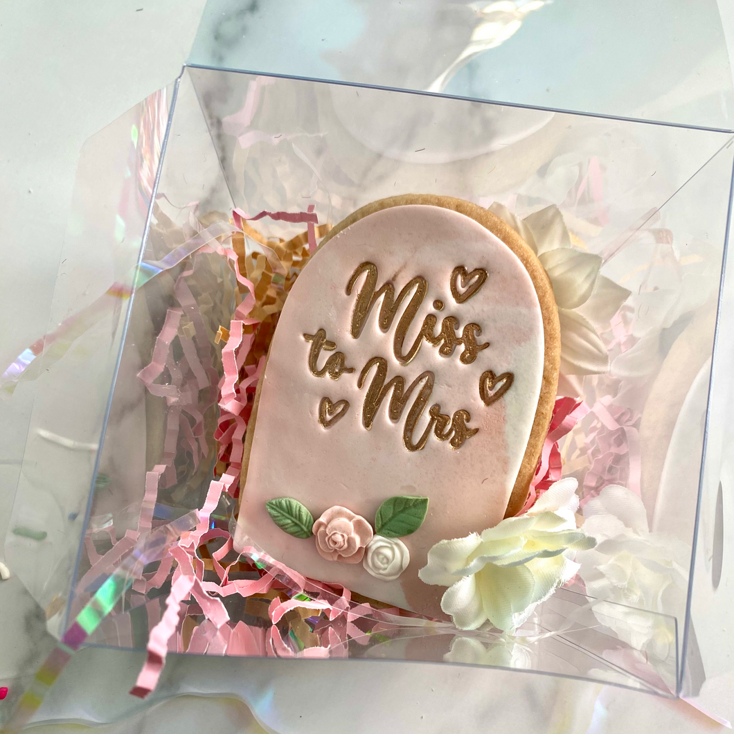 Miss to Mrs. Gift Cookie Set