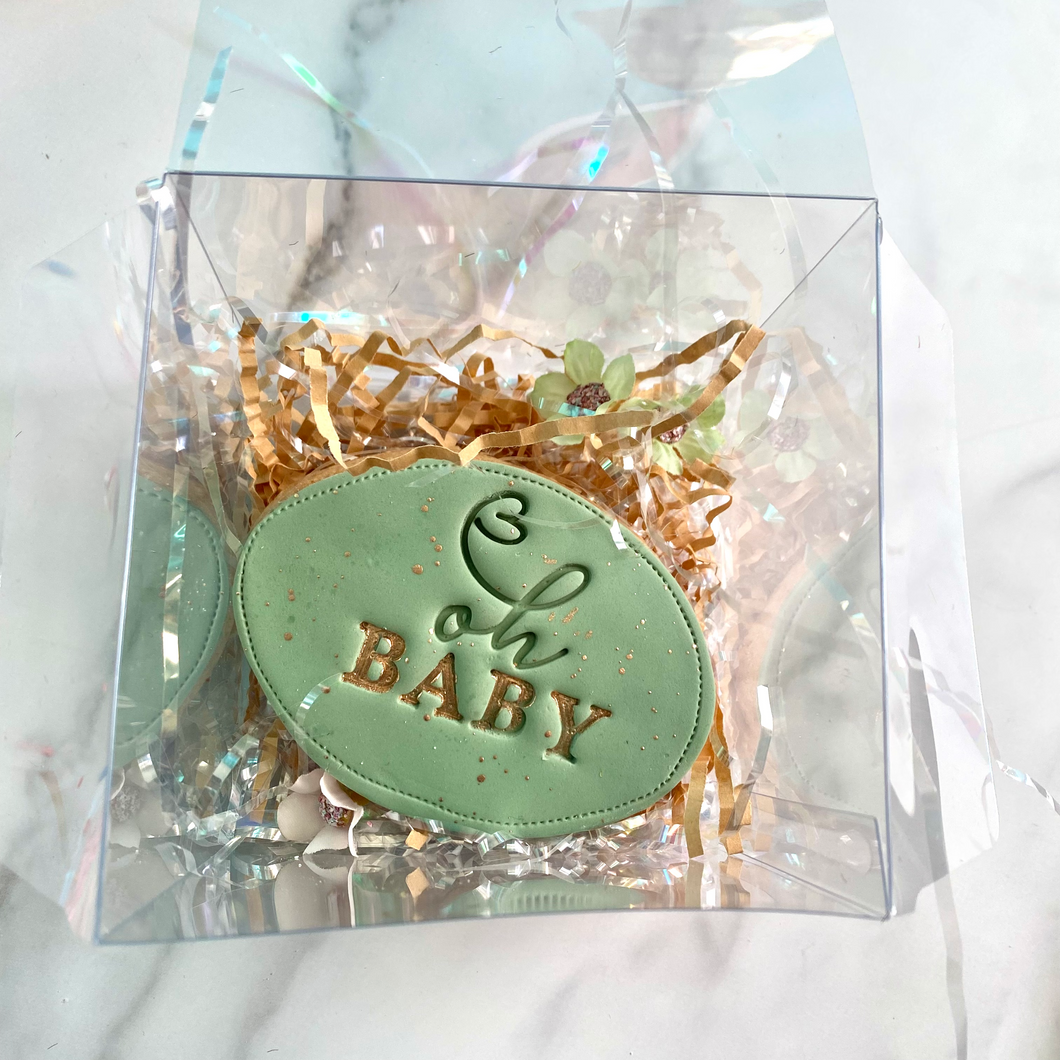 Oh Baby! neutral gift cookie set